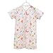 Pink Print Infant Sleepwear Baby Toddler Cheese Cloths Nightgown 12-18M WHITE