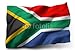 Produktbild Leinwand-Bild 130 x 90 cm: "flag of South Africa", Bild auf Leinwand