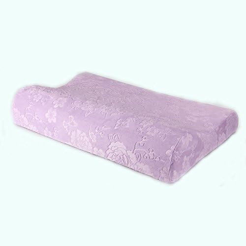 HZJ Memory Cotton Pillow- Massage Comfortable Cooling Pillow Neck Pain-Support Back Stomach Side Sleepers-Sleeping Pillow Core Adult White