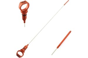 VEQENMOT Jauge de niveau d'huile moteur OE #1174G2 / 1174E6 Propbeille d'huile moteur compatible for Peugeot 1.6 HDI 206 207 307 308 407 partenaire compatible for Citroen C2 C3 C4 Berlingo