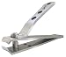 Kohm Toenail Clipper for Thick Nails - 4mm Wide Jaw Opening, Curved Blades, Stainless Steel