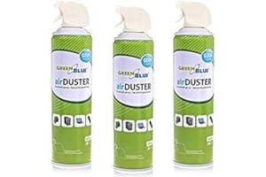 GREEN BLUE GreenBlue GB600 Air Duster 3x600ml Nettoyage atomiseur spray nettoyant pour air comprimé ozone amical OFFICE CLEAN (3)