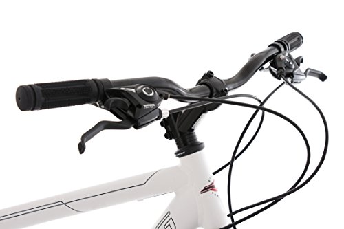 KS Cycling Herren Mountainbike Mtb Xceed RH 49 cm KS Cycling Fahrrad, Weiß, 26 - 5