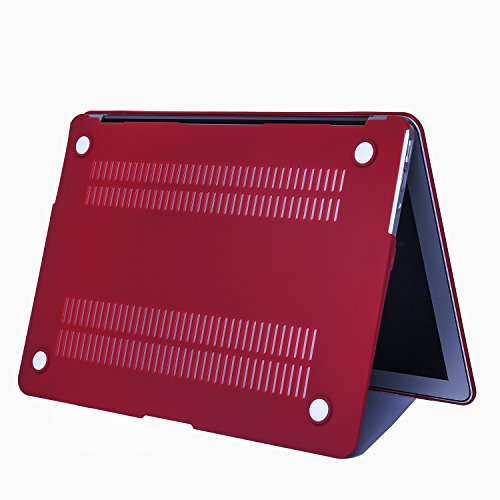 RYGOU Macbook Air 11 Plastik Matt Hard Shell mit klarer Tastatur Haut Screenguard und Anti-Staub Stecker für 11,6 Zoll Macbook Air Modell: A1370 / A1465 - 4