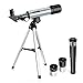 Produktbild OUTERDO Astronomisches Teleskop,Zoom HD Monokulares Astronomisches Lichtteleskop Tragbarer Refraktor mit Stativ f¨¹r Kinder,Anfnger Sieh den Mond und die Sterne als Geschenk