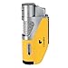 Produktbild Cohiba winddicht Feuerzeug Gas-Feuerzeug Zigarettenanzünder Taschenlampe Feuerzeug Jet Blue Flame Feuerzeug aufblasbar Cigar nachfüllbar D0111, gelb