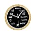 Produktbild Mathematische Formel der Tisch Uhr Holz Alarm Wecker , black