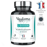 PROBIÓTICO ADELGAZANTE: Lactobacillus gasseri tiene una habilidad única para promover la pérdida de peso. Su presencia en los intestinos facilita la digestión y la eliminación de grasas, mejora el metabolismo para limitar el almacenamiento de grasas y por lo tanto ayuda a perder peso. Un estudio científico japonés de 12 semanas con 87 personas mostró una pérdida de 4.6% de grasa abdominal y 3.3% de grasa subcutánea sin ningún cambio en la dieta.