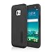 Produktbild Incipio DualPro Case für HTC 10 in schwarz - von HTC zertifizierte Schutzhülle [Extrem robust | Stoßabsorbierend | Soft-Touch Beschichtung | Hybrid] - HT-431-BLK