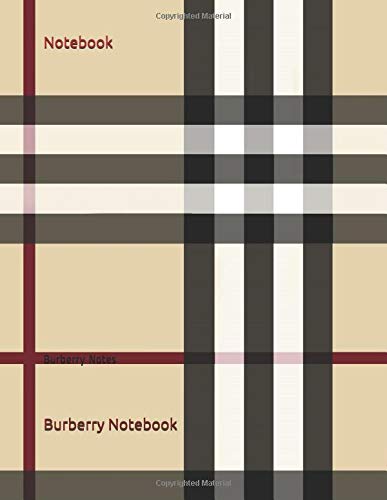 Preisvergleich Produktbild Notebook: Burberry Notes