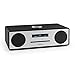 Produktbild auna Stanford • Digitalradio • DAB+ / UKW-Tuner • dimmbares LED-Display • RDS-Funktion • Radiowecker • MP3-fähiger USB-Port • Slot-In CD-Player • Bluetooth 3.0 • programmierbarer Wecker • 2 Line-Eingänge • Bassreflexgehäuse • Fernbedienung • schwarz