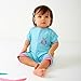 Splash About Girl's Collections UV Sun Protection All in One Sun Suit/Eczema Suit - Apple Daisy, 6-12 Months