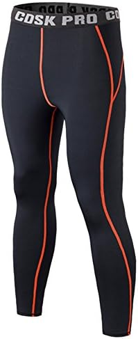 Men's Compression Baselayer Workout Running Tights Long Sleeve T Shirts