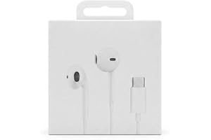 [Orginal] [Apple MFi Certified] USB-C Headphones Compatible with iPhone 17/16/15 Series, Wired USB-C Earphones with Built-in Remote & Microphone for Music, Calls & Volume Control with Galaxy & Pixel