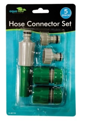 Preisvergleich Produktbild Vagus Electronics 5 Stück Garten Schlauchanschluss Set Gartenschlauch Wasserhahn-Anschluss