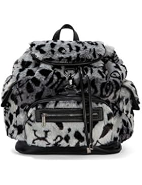 Killstar Damen Kunstfell Rucksack - Sinergy Playdate Daypack