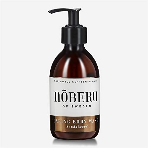NOBERU of Sweden Caring Body Wash 250ml Sándalo Gel Premium