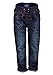 Minoti Baby & Toddler Boys Trendy Dark Blue Denim Jeans Ages 12m-4yrs (Age 3-4)