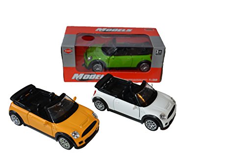 Mini Cooper Toy Car 4 Colors Vehicles â€“ Car Toys with Sound and Light effect for Girls or Boys â€“Premium Roof Rack Mini Cooper Models - 5 Year Old Toys For Boys or Girls - Christmas Gifts For Children - BEST GUARANTEE (Green)
