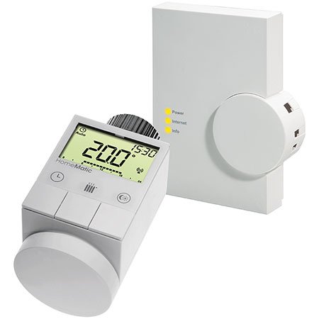Preisvergleich Produktbild Homematic Einsteiger-Set mit 1x Zentrale CCU2 und 1x Heizkörperthermostat