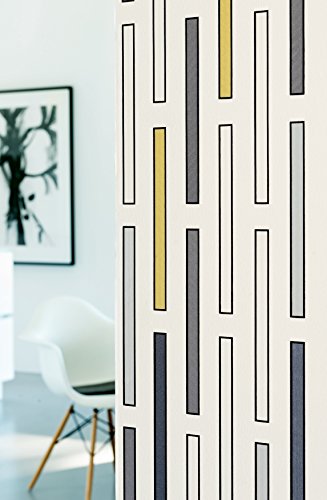 Architects Paper Tapete AP 2000 Design by F.A. Porsche Serie DashLine 10,05 m x 0,53 m grau metallic weiß 303502 - 5