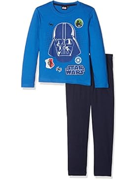 Star Wars-The Clone Wars Darth Vader Jedi Yoda Jungen Pyjama Schlafanzug - blau