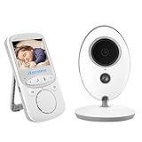 AGM 2,4 GHz LCD drahtloser Digital Video Baby Monitor Nachtsicht -Kamera Babyphone