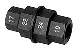 . BUZZETTI - 19596 : Herramienta 4 Hexágonos Para Desmontar Eje De Rueda. 17-19-22-24Mm.