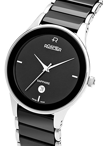 Roamer Men's Quartz Watch CERALINE 677972 SC2 with Metal Strap