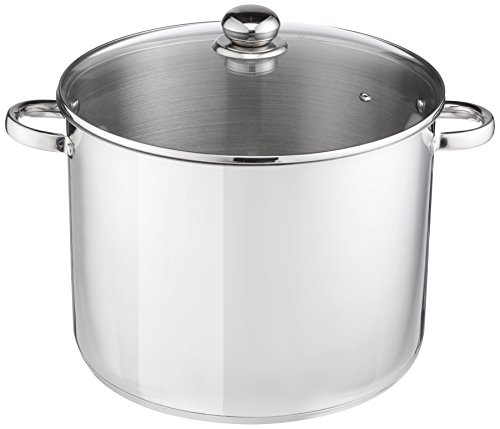 Baumalu 342684 Marmite Traiteur + Couvercle 19 L Diamètre 32 cm en Acier Inoxydable