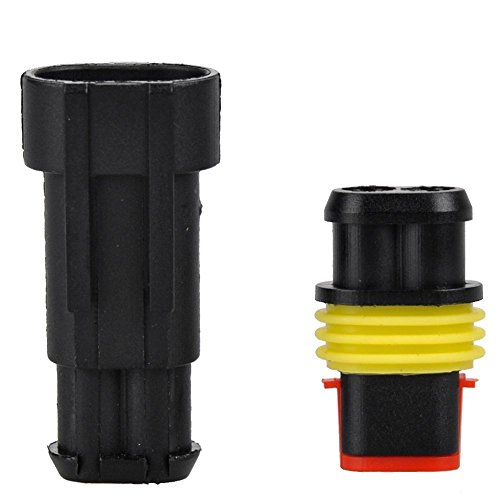 TILY-Wasserdichte Elektrische Draht-Verbindungsstecker für Motorrad-Roller-Auto-LKW - 8