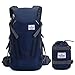 Produktbild Faltbare Bergsteigertasche wasserdichter Nylonrucksack 30L Faltbare Aufbewahrungstasche, blau