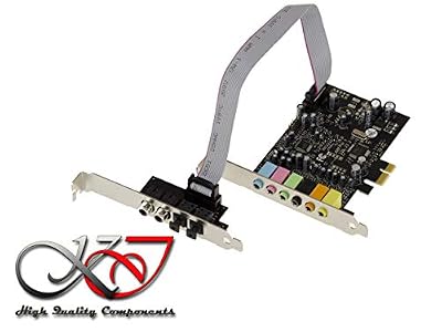 KALEA INFORMATIQUE Carte Contrôleur PCIe (PCI Express) - Son 7.1 CANAUX - CHIPSET CMEDIA Oxygen CM8828 / CM9882A - avec entrées et Sorties digitales SPDIF.