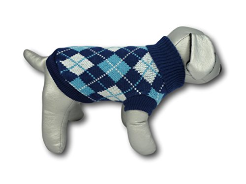 Dark-Blue-Argyle-Jumper-Sweater-teacup-to-small-breed-dogs-Cara-Mia-Dogwear