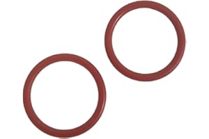 AGDOM24H_PARTS 2 guarnizioni ad anello adatte per macchine da caffè compatible con Saeco Philips LatteGo Latte Go per blocco pistone, unità di erogazione EP2220 EP3241 EP3550 EP4349 EP5030