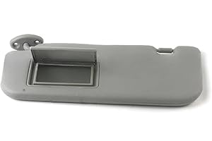 JHMHCOQ Car Sun Visor Grey Beige Left Right Sun Visor For Toyota For Vios For Yaris For Yaris L 2014 2015 2016 2017 2018 2019 2020 2021 2022 Sun Shade(Left Grey)