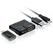 Produktbild CSL - MHL Micro USB zu HDMI Adapter (microUSB 5pin + 11pin) - zum Synchronisieren von Smartphone / Tablet-PC auf Fernseher / Smart TV / Monitor / Projektor - HDTV - 1080p Full HD - 8-Kanal digital Audio 7.1 Surround - schwarz