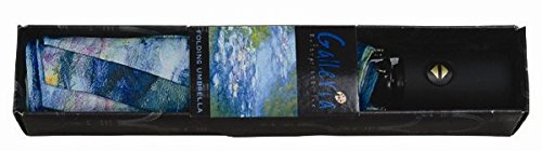 Monet Water Lilies Folding Collapsible Umbrella