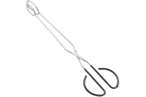 Gcroet Pinces de Barbecue, Pinces de Ciseaux de Barbecue 16 Pouces en Acier Inoxydable Pinces Clip de Cuisson Barbecue pour Pique-Nique, Accessoires de Barbecue
