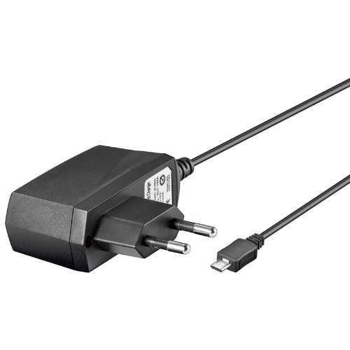 Preisvergleich Produktbild Universal Micro USB Ladegerät Netzteil 1000mAh schwarz