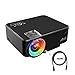 Price comparison product image Movie Projector, Artlii Portable Home Projectors with 2000 lumens for Movies, Video, Games ,Sport Match with HDMI, VGA, AV,SD and USB Port