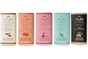 DOLFIN Surtido Degustación Cinco Chocolates Belgas