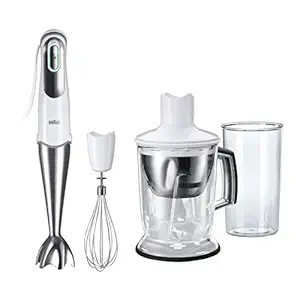 Braun Hand Blender, 750W, 1 Jar (Silver)