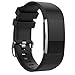 Produktbild Fitbit Charge 2 Armband, iHee 2017 Neue Mode Sport Silikon Armband Bügel Band für Fitbit Charge 2 (BK)