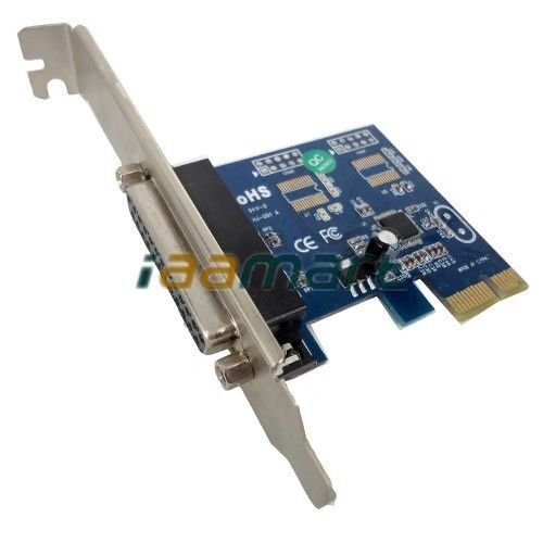 Generic PCI-Express to 1-Port DB-25 LPT1 Parallel Printer Port Card WCH Chipset