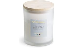 NATURE CANDLE BY BONTURI CASA NATURE CANDLE candela profumata 100% cera vegetale - Linea Amati 200g Armonia - Fior di Cotone