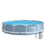 INTEX Kit piscine tubulaire ronde Prism Frame 3,66 x 0,76 m