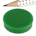 Produktbild Memomagnet Ø 30 x 8 mm FERRIT - grün - hält 1 kg, Tafelmagnet, Pinnwandmagnet, Büromagnet, für Whiteboard Büro Lager