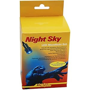 Lucky Reptile NS-1 Night Sky LED Mondlichtset Einzel inklusive Trafo