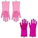 Produktbild DBSCD Scrubbing-Handschuhe für Geschirr, Geschirrspülhandschuhe mit Scrubbers, Silikon-Reinigungsbürste Scrubber-Handschuhe, Hitzebeständig, Zum Reinigen, Haushalt, Geschirrspülen, Waschen des Autos